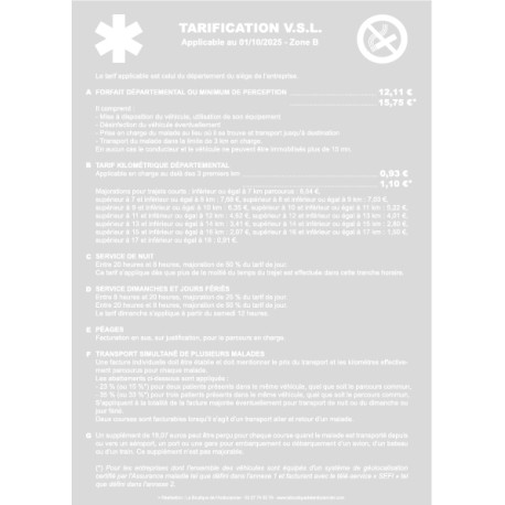 Tarif vynil adhésif VSL